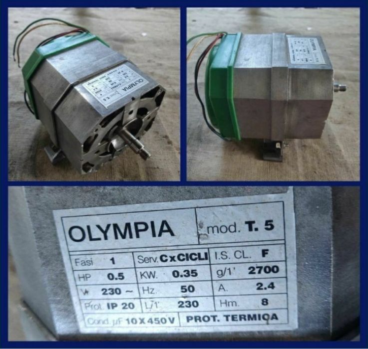 Электродвигатель 230V 0.35KW. 2700 об/мин.