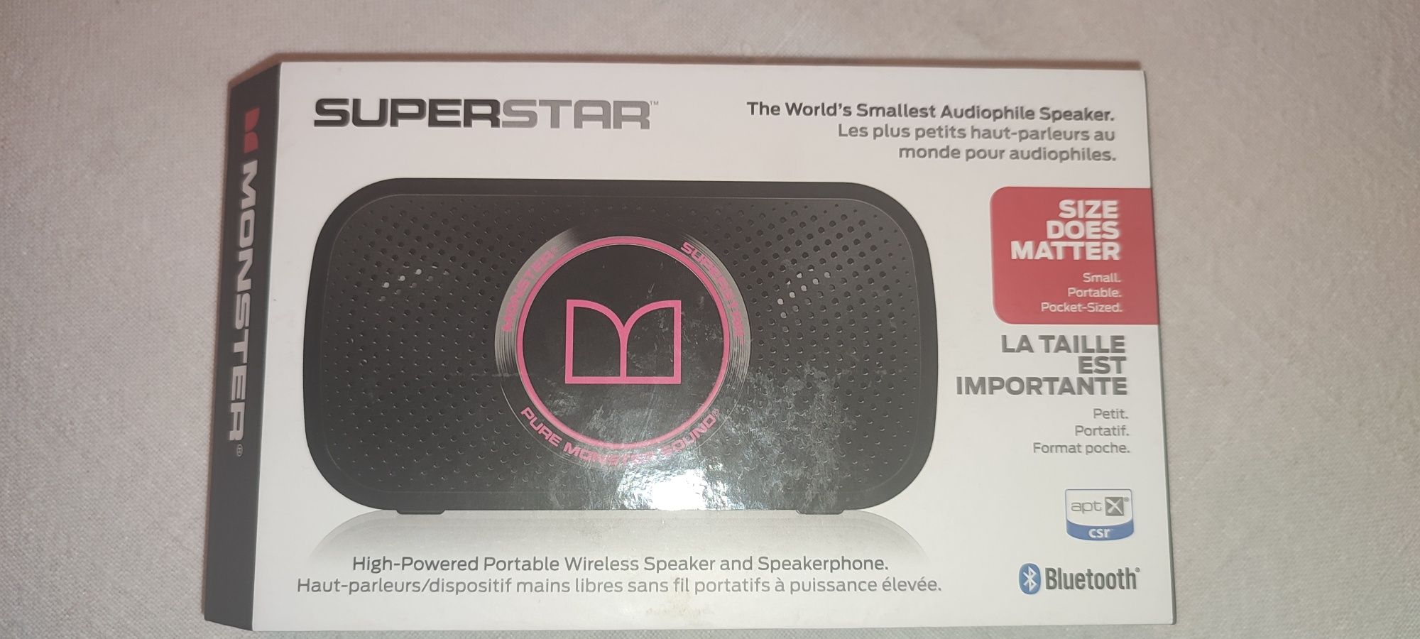 Coluna Bluetooth Monster Superstar