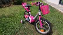 Bicicleta criança 3-5 anos Btwin roda 14''