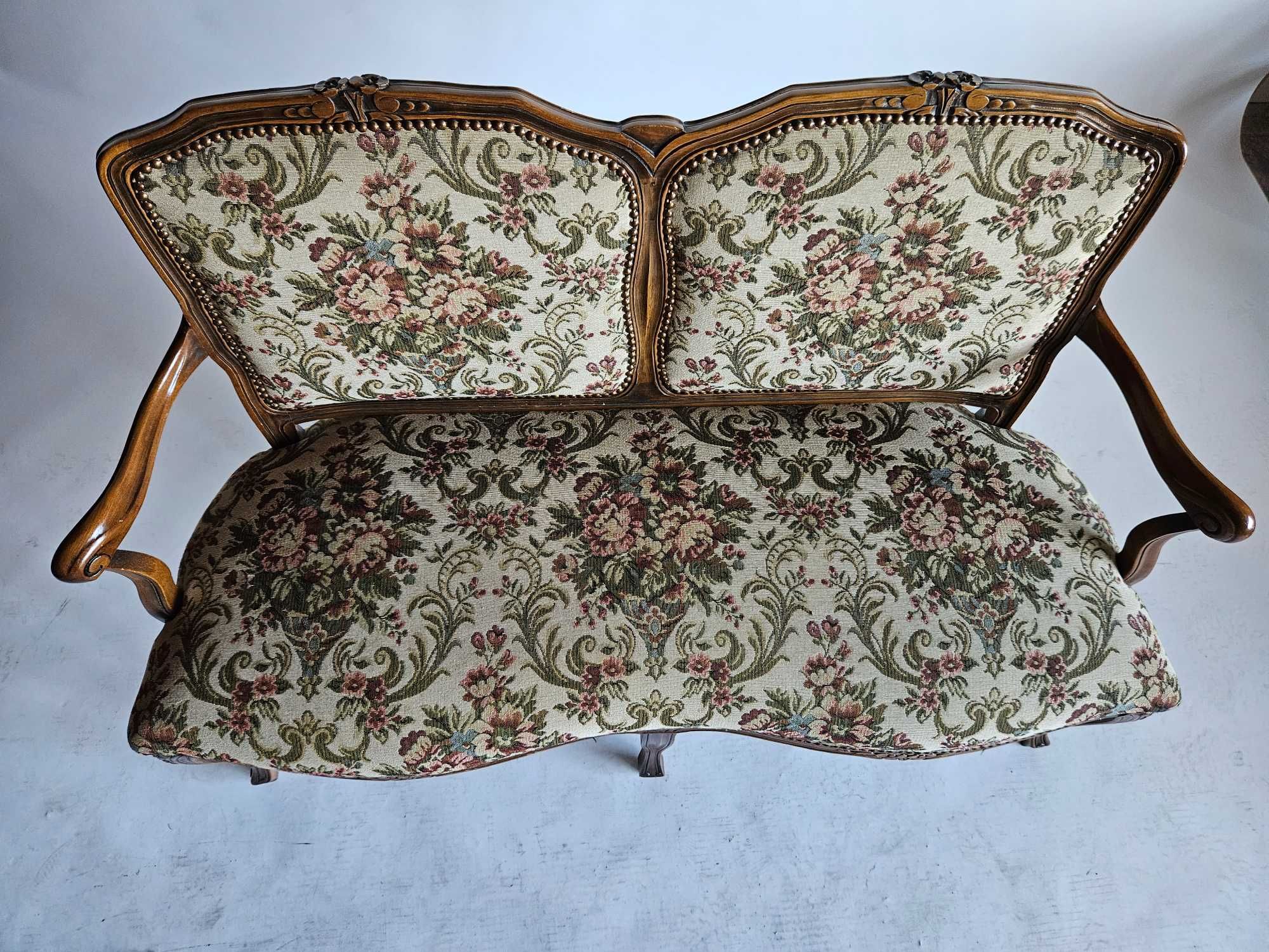 Komplet - sofa i fotel vintage