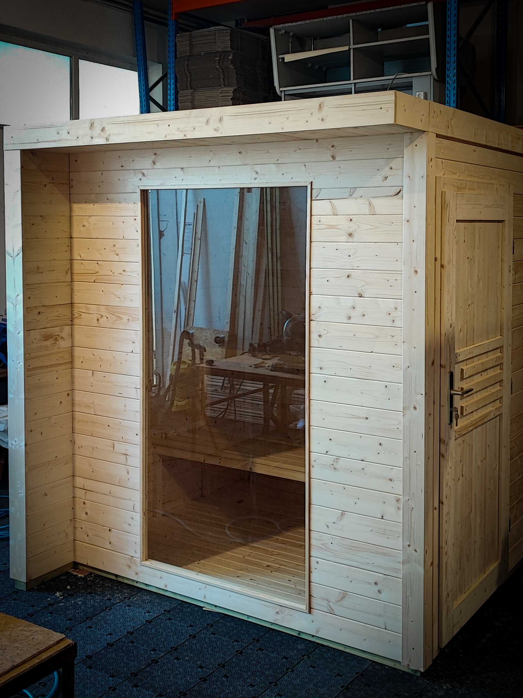 Sauna zewnętrzna fińska model Kopenhaga