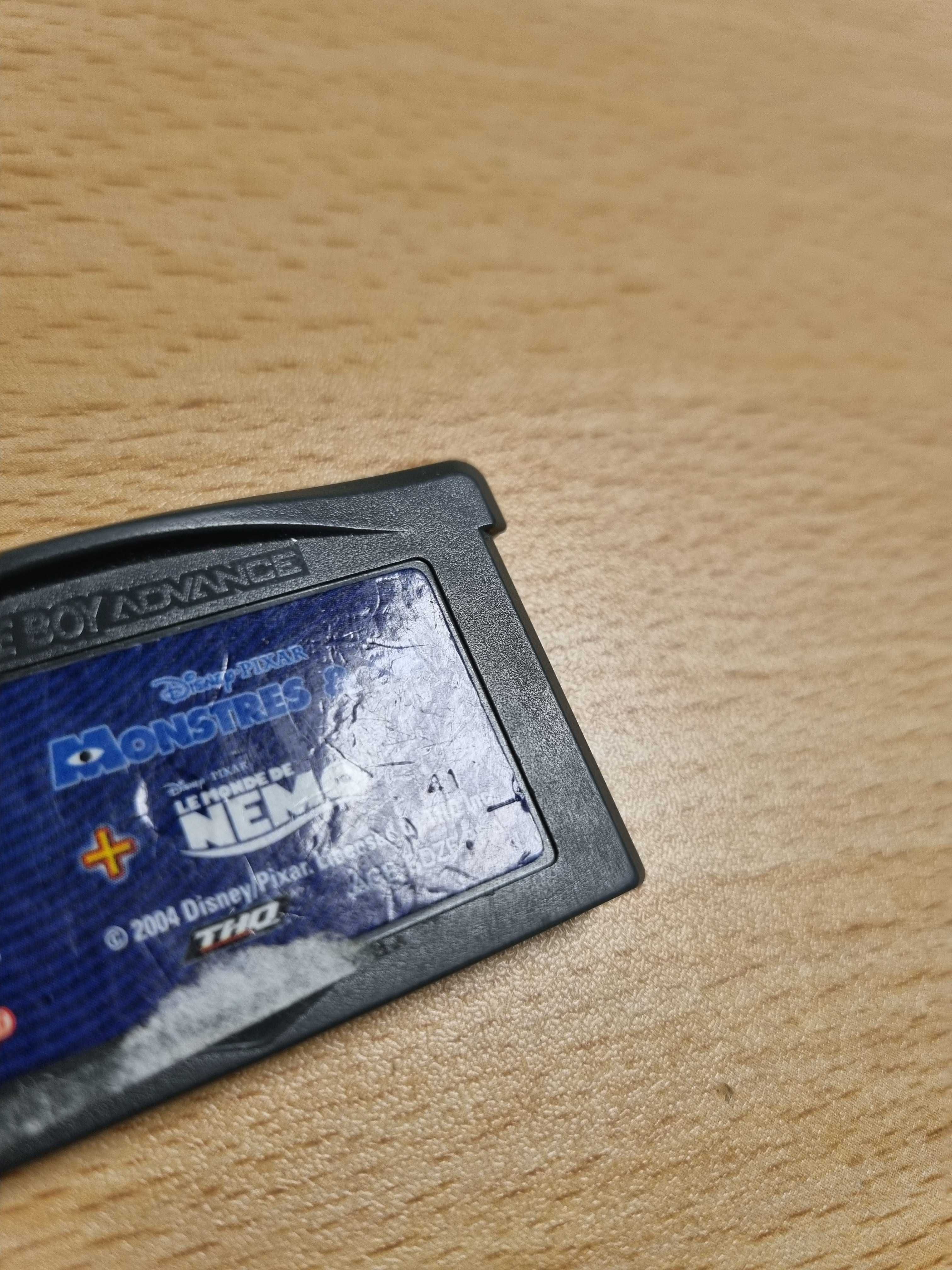 Finding Nemo and Monsters Inc. GameBoy Advance