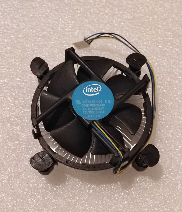 Ventoinha Cooler de CPU Intel para Desktop