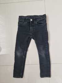 Spodnie 104 jeans czarny