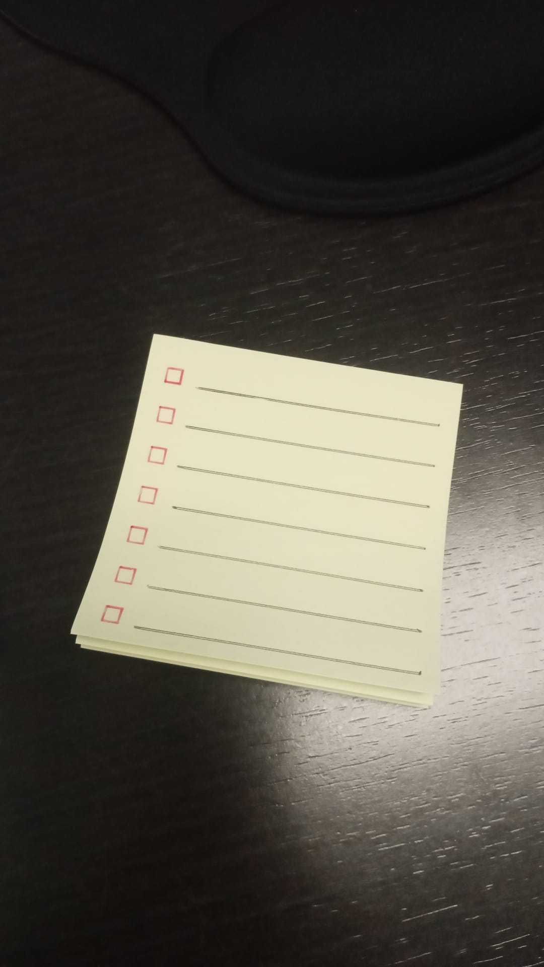 Post-it organizador