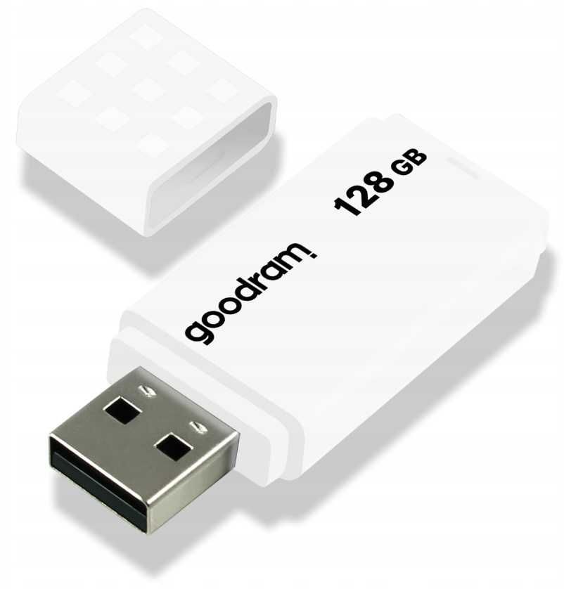 Pendrive Goodram UME2 Biały 128GB * Sklep Video-Play Wejherowo