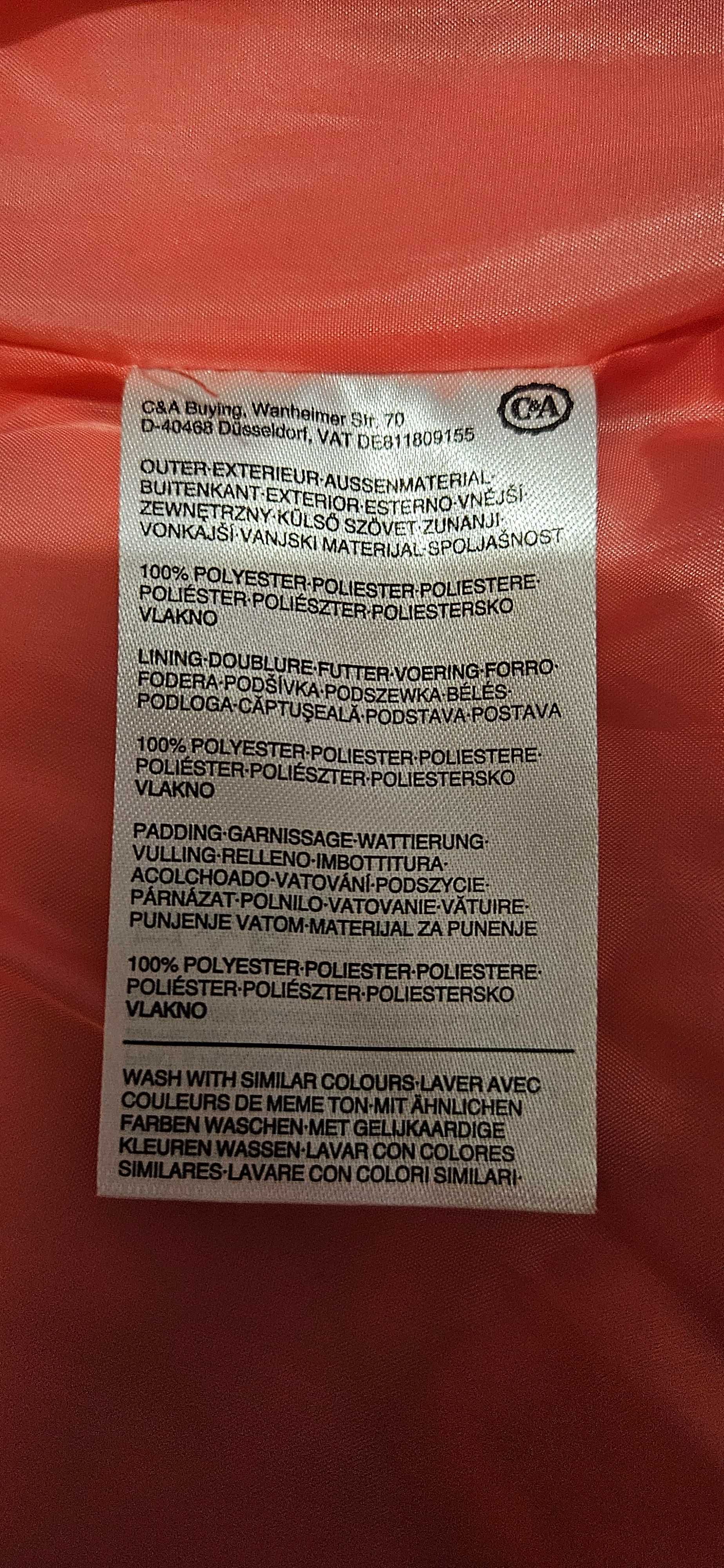 Bezrękawnik dla dziewczynki C&A 110