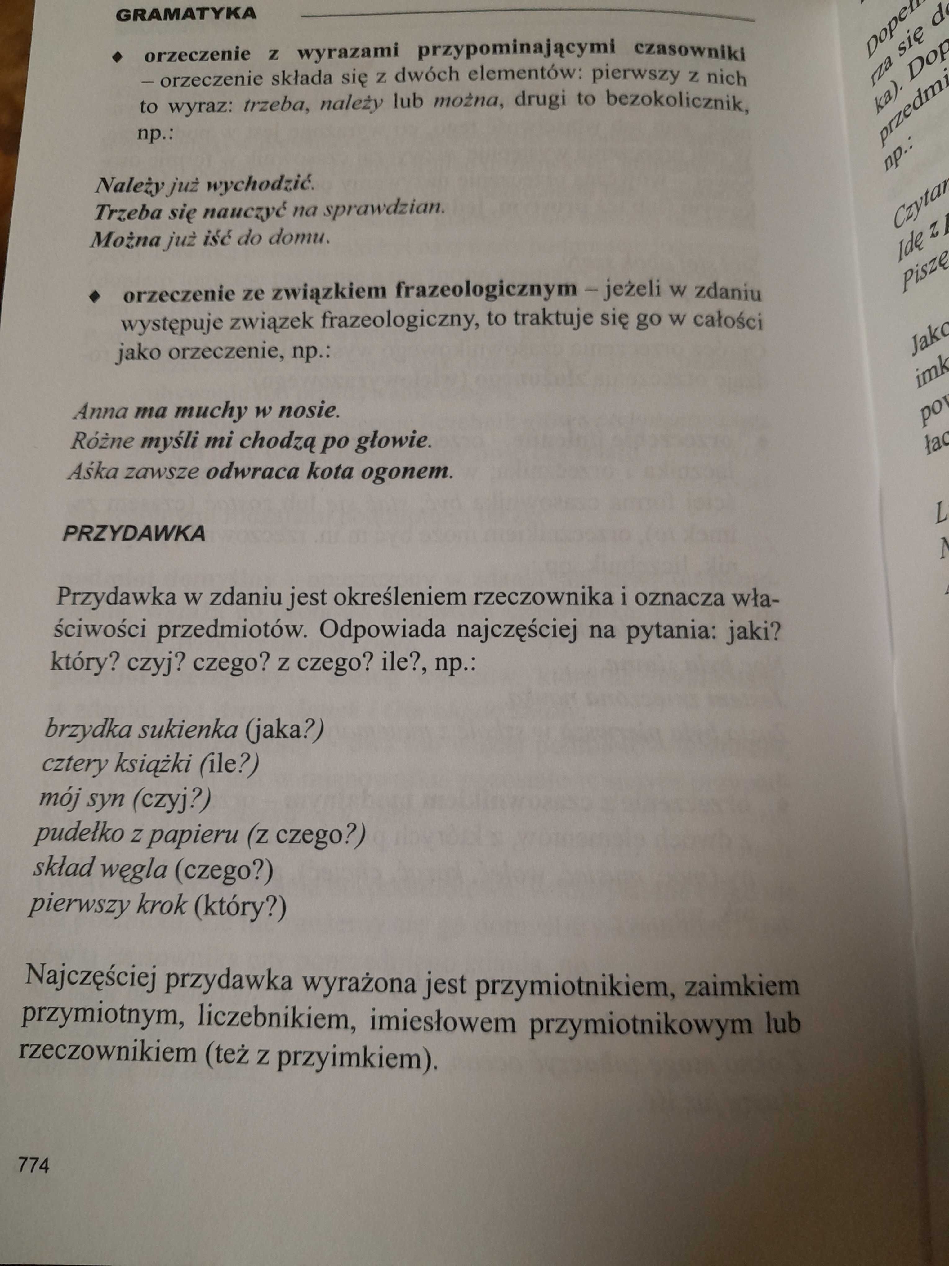 Słownik ortograficzny + Gramatyka + Dyktanda 3 w 1 - Buchmann