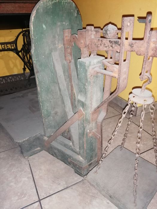 Waga drewniana stara