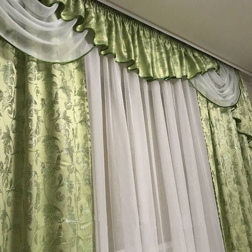 Штори з ламбрекеном