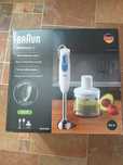 Блендер BRAUN MultiQuick 2 MQ 20236 M WH абсолютно новый запечатанный