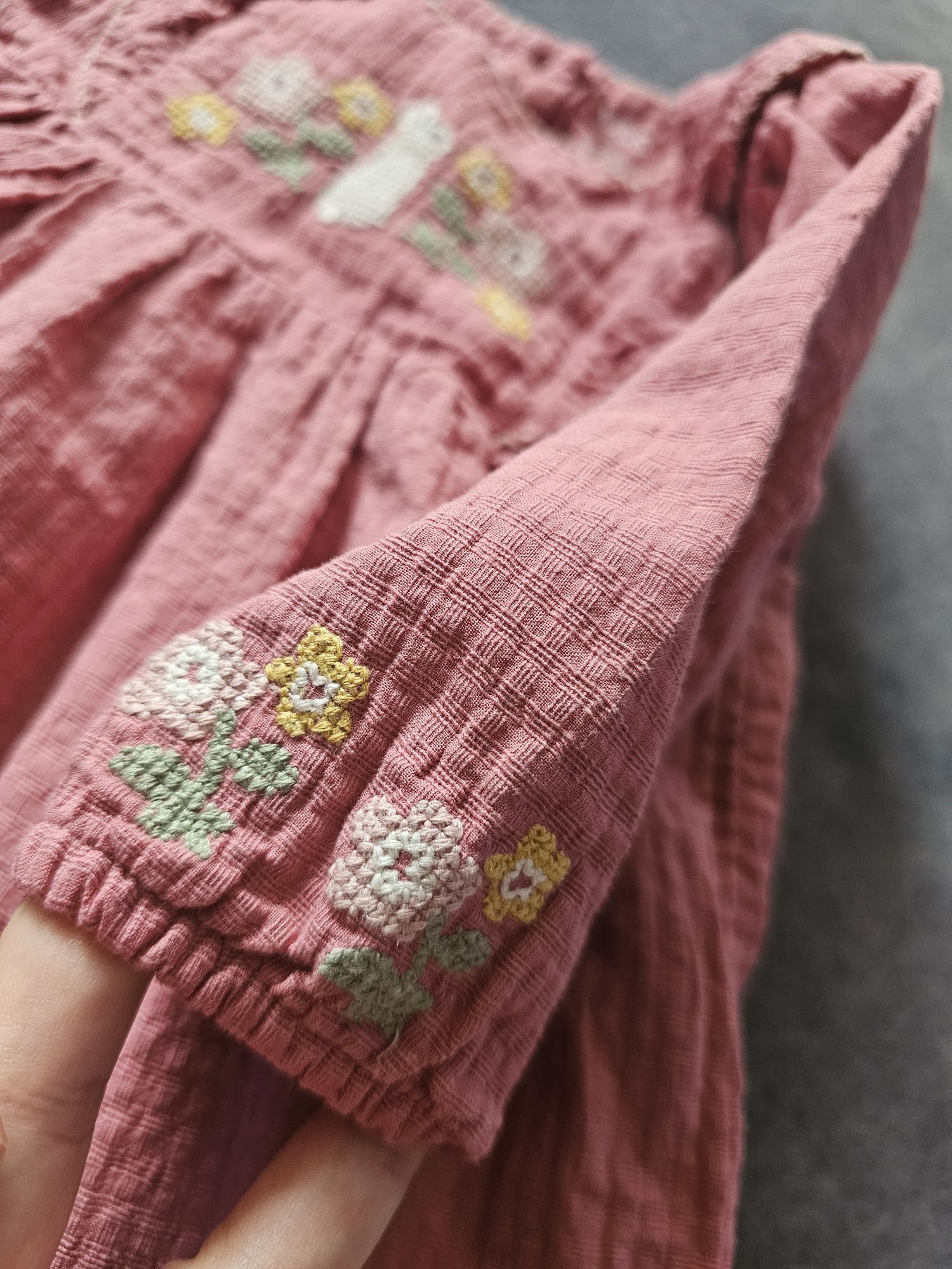 M&S Sukieneczka w stylu boho 6-9m