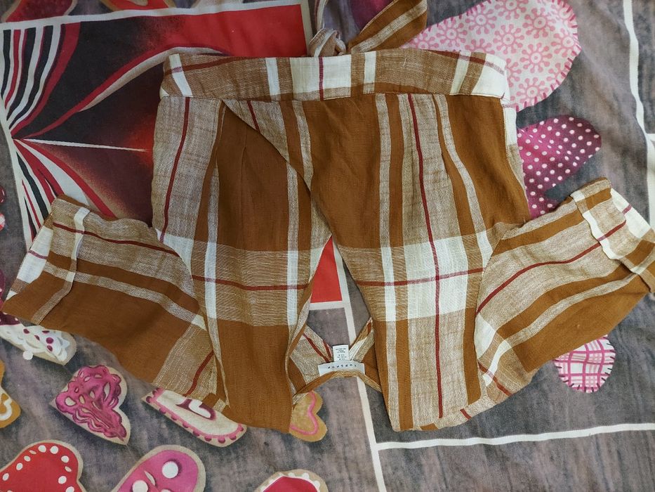 Топ в клеточку  TOPSHOP размер S