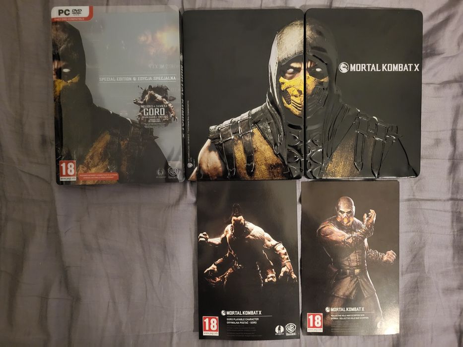 Sprzedaję  Nowy  PC Steelbook, Grę, Kody DLC i Blister Wsystko  Na 2 Z