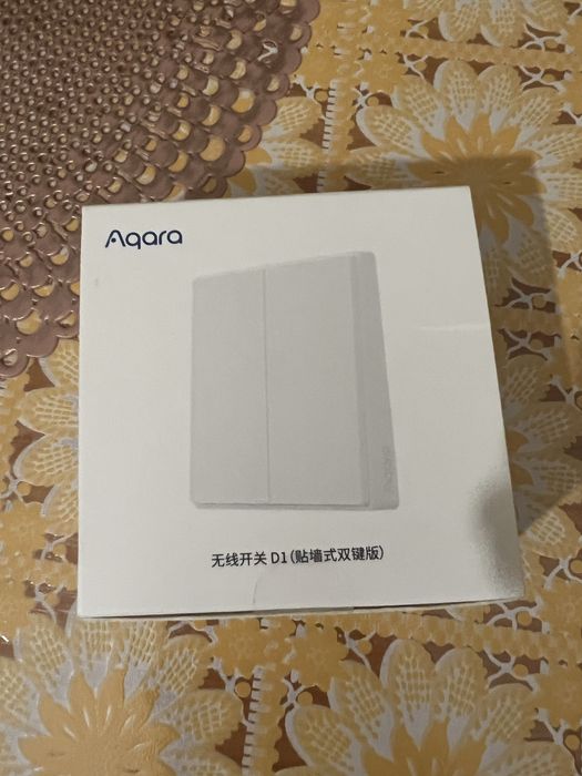 Розумний, бездротовий вимикач AQARA SMART D1