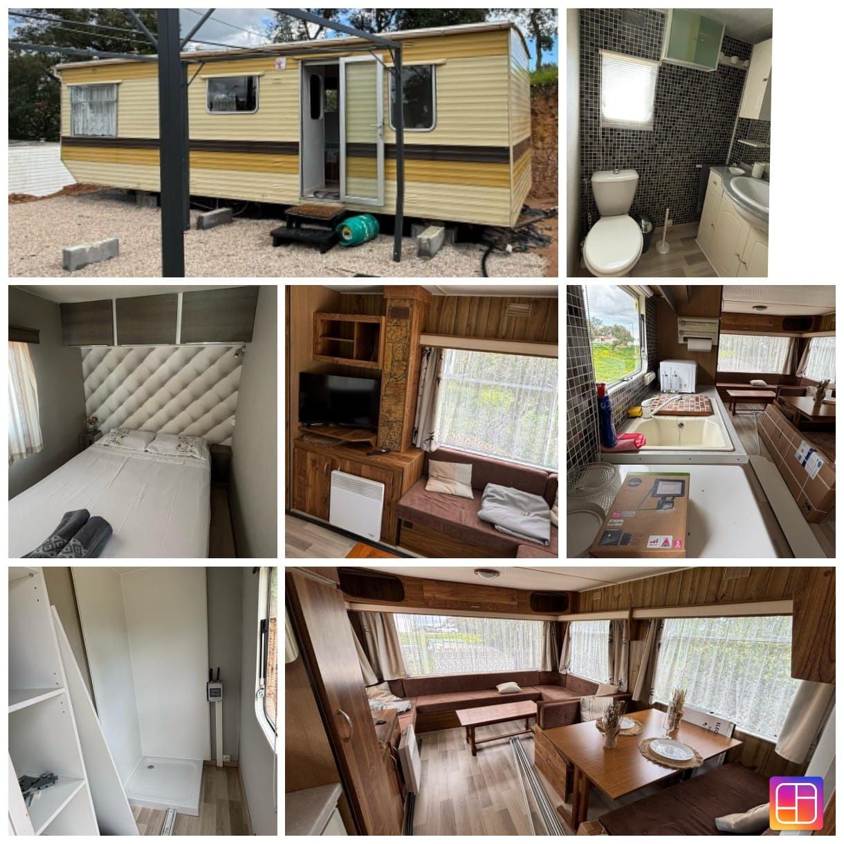 Casa móvel T2 para arrendar