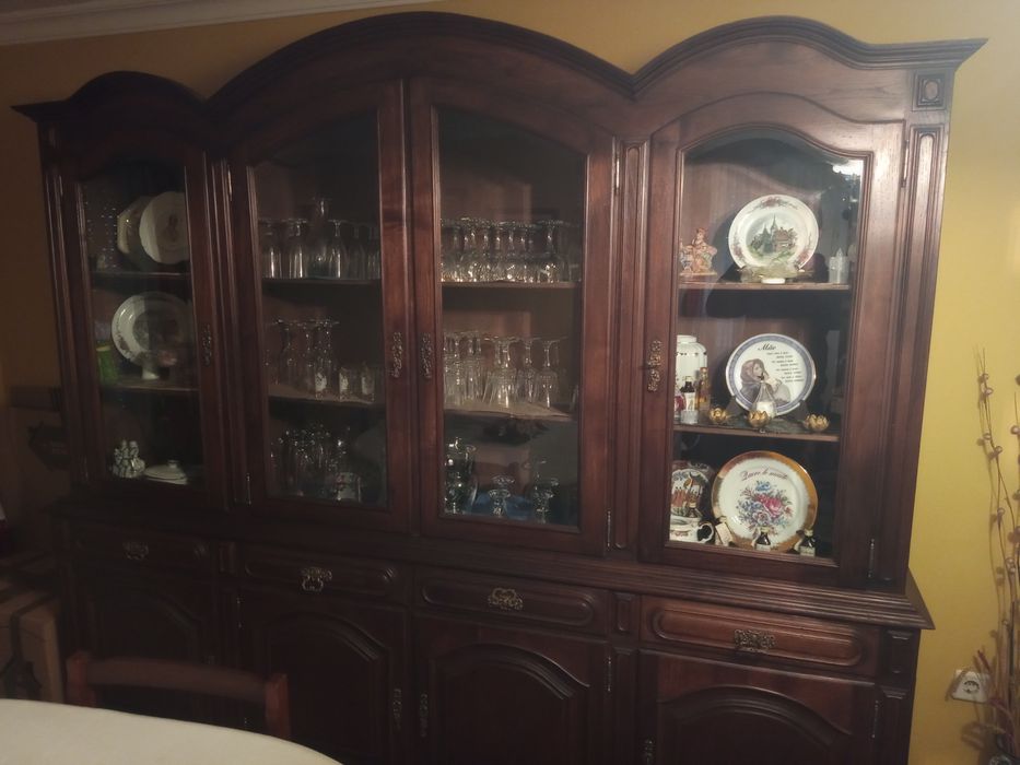 Móvel sala madeira maciça