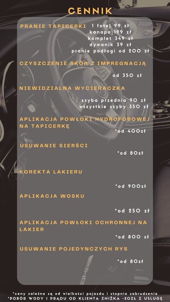 Usługa mobilnego detailingu myjnia pod twoim domem