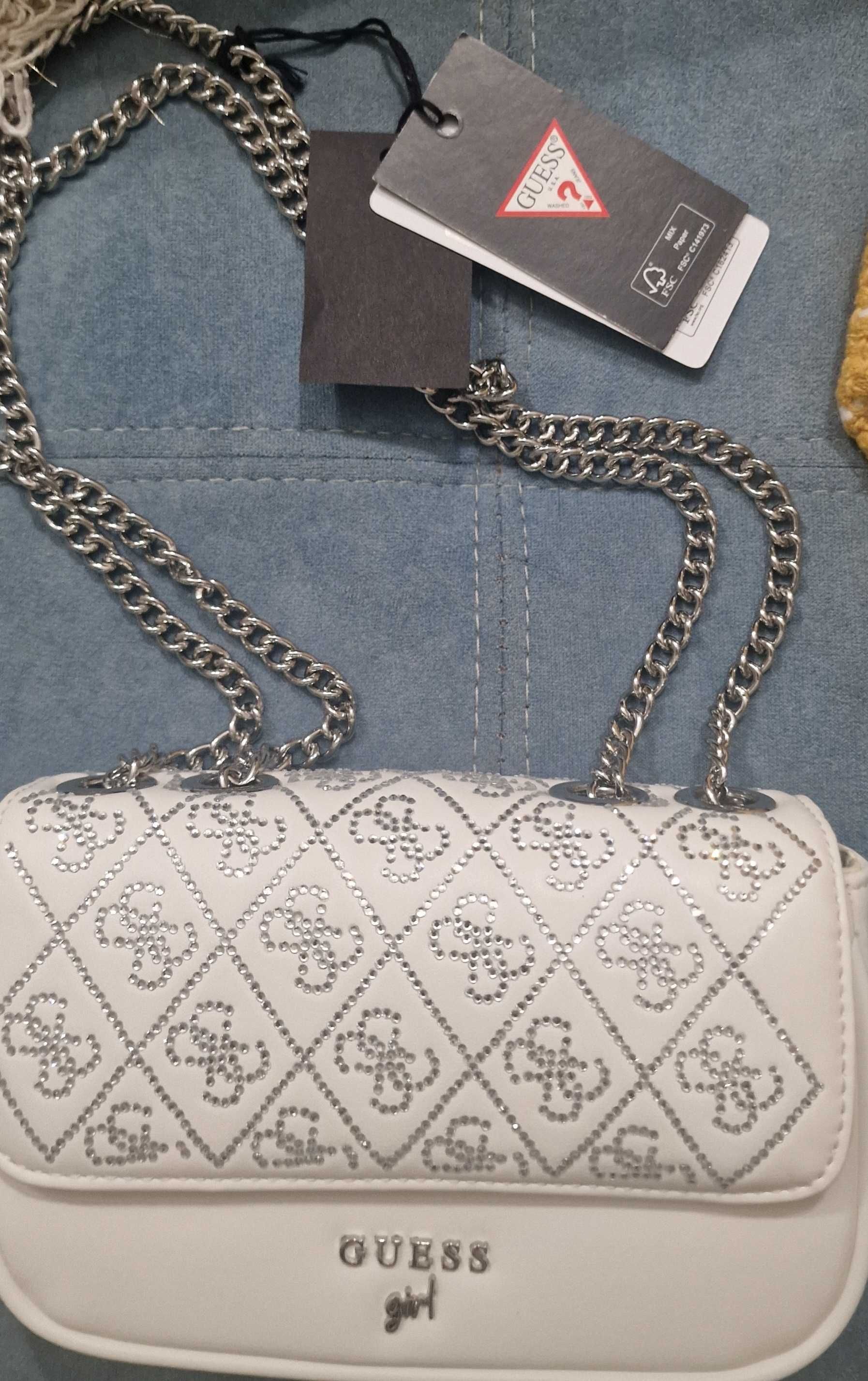 Mala branca guess