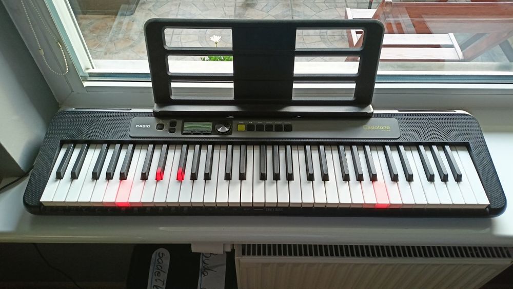 Keyboard Casio LK-S250 GWARANCJA do 12.2023