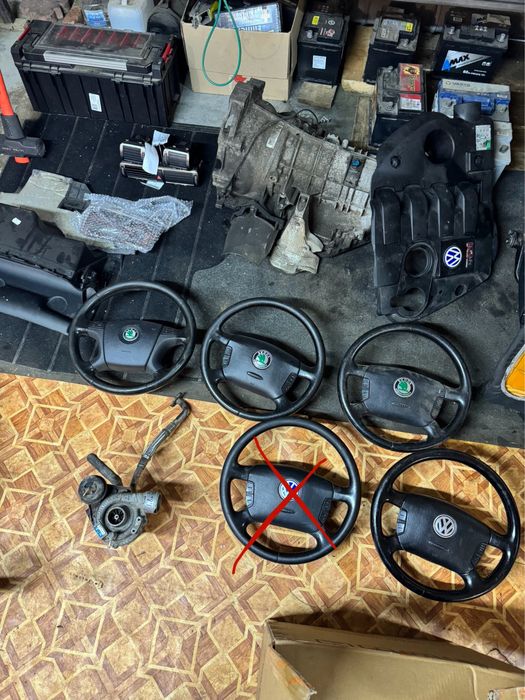 Руль кермо мультикермо мультируль пассат б5 шкода суперб 1 passat b5+