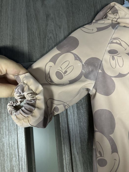 Демісезонний водонепронекний дитячий комбінезон Мікі sinsay 68/74