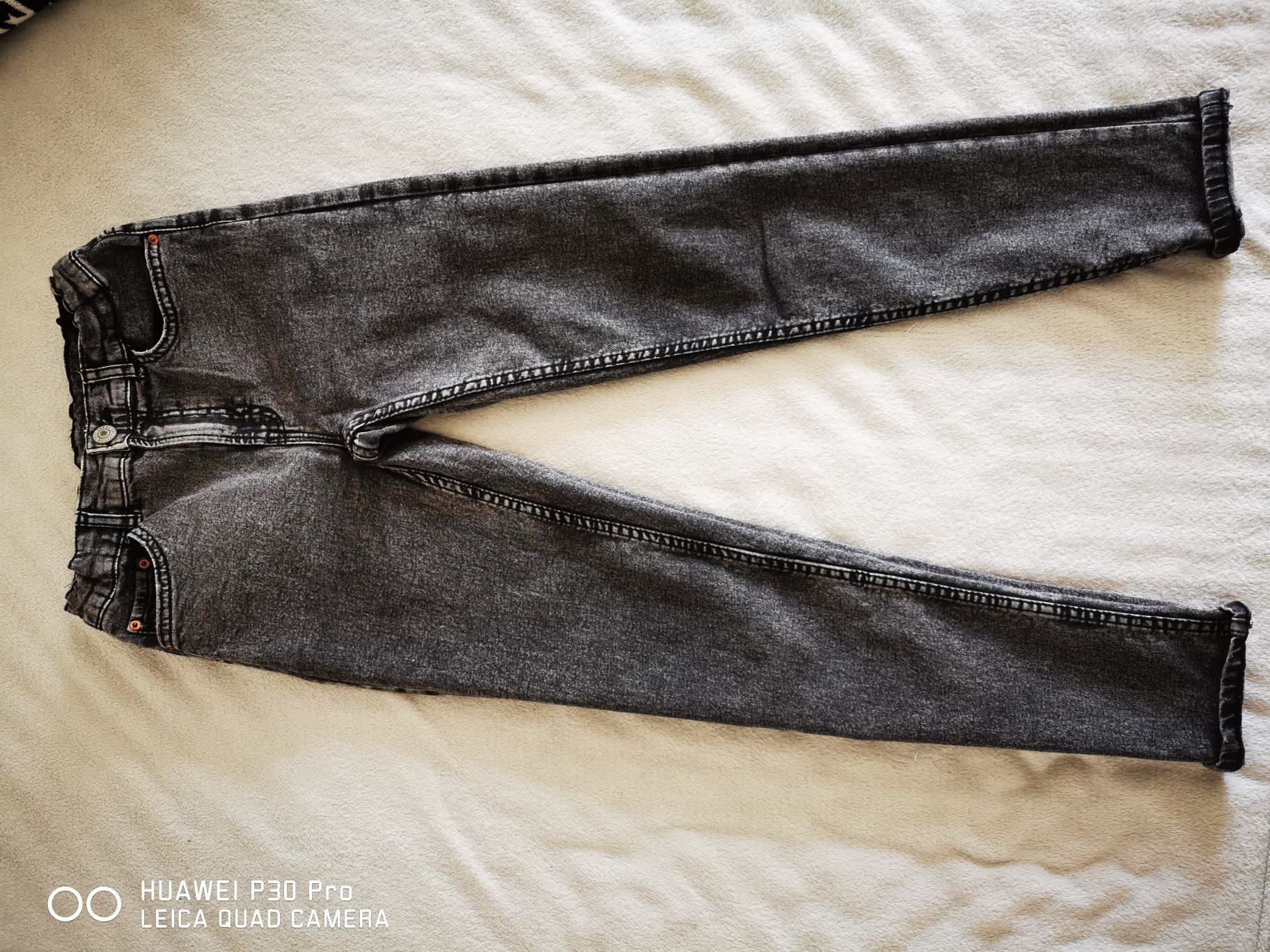 Джинси Zara 11-12 темно-сірі