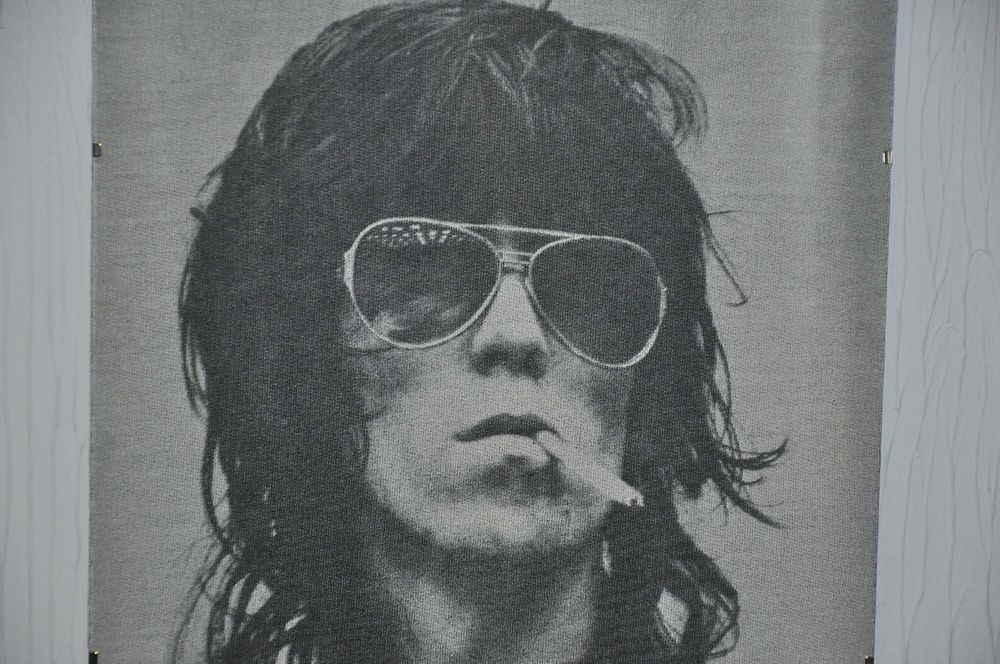 KEITH RICHARDS - Obraz w Antyramie 30x40 The Rolling Stones