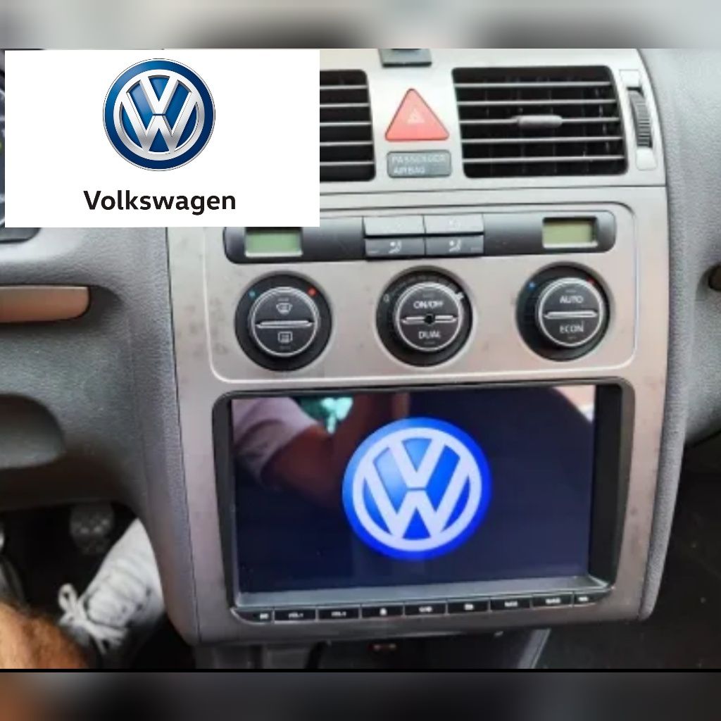 Rádio Volkswagen Android 13 com GPS (Novo)