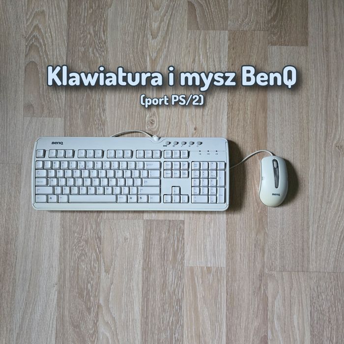 Klawiatura i mysz BenQ z portami PS/2