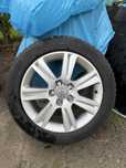 Sprzedam alufelgi z oponami zima 5x112