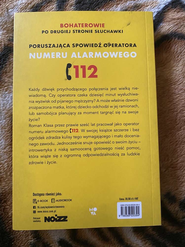 książka „Operator 112”