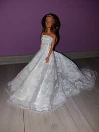 suknia ślubna dla Barbie