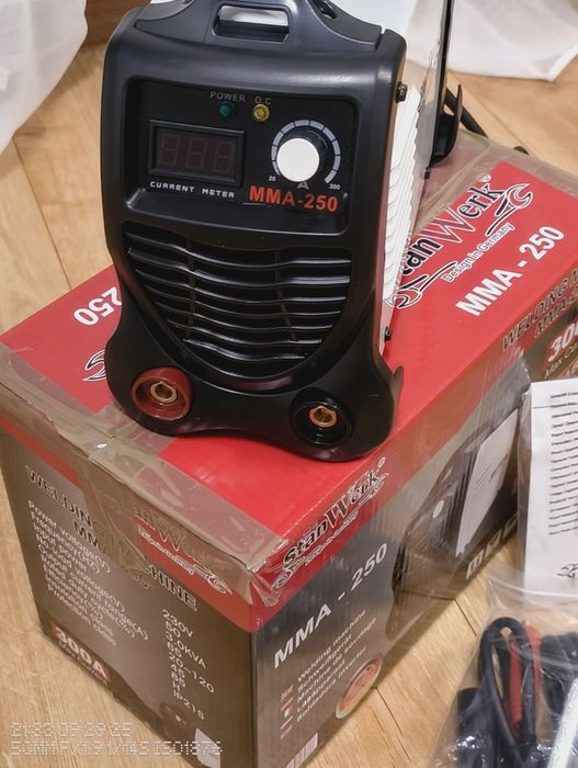 Nowa spawarka inwerterowa 300a