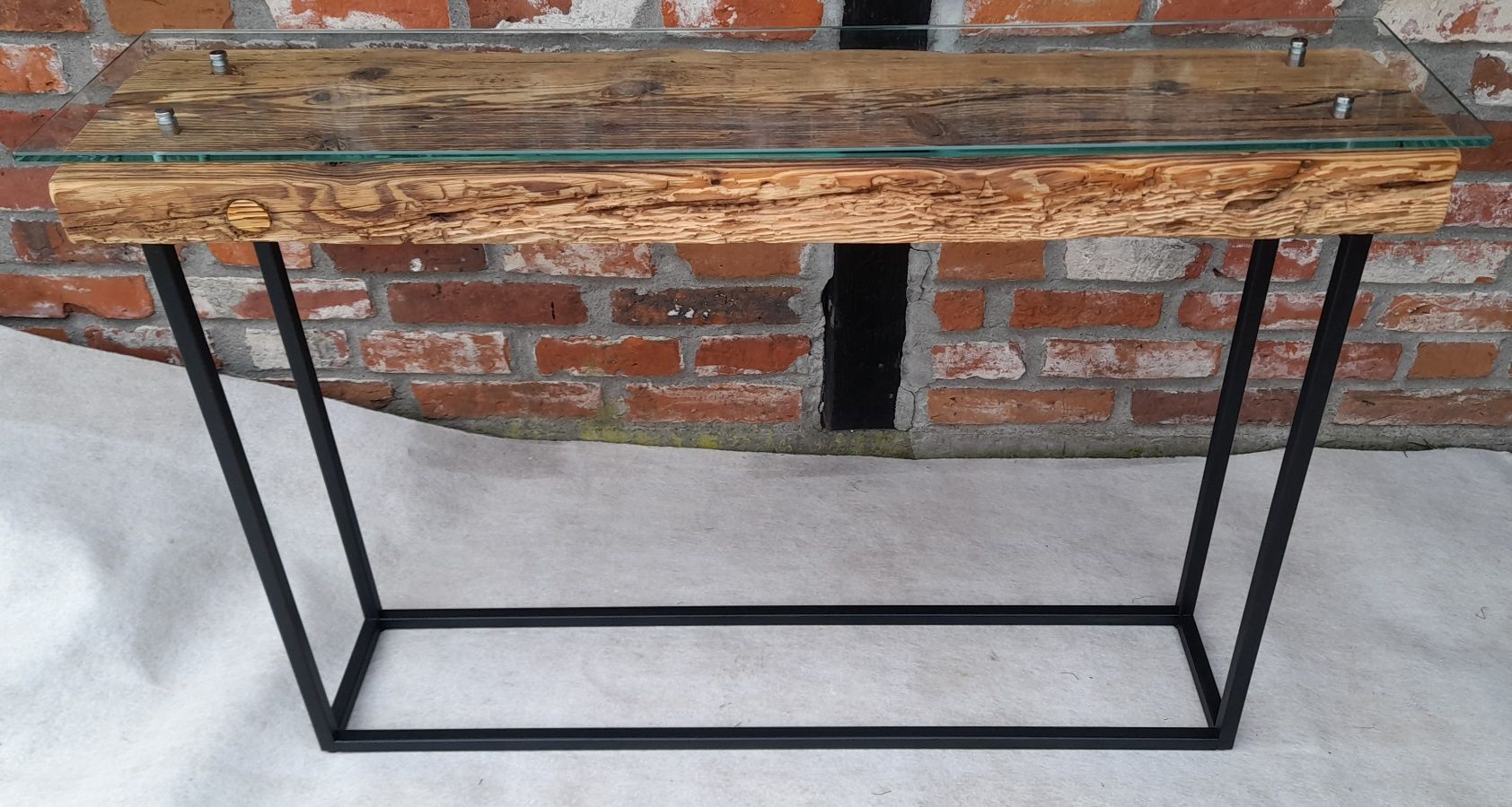 Konsolka loft mebel loftowy.