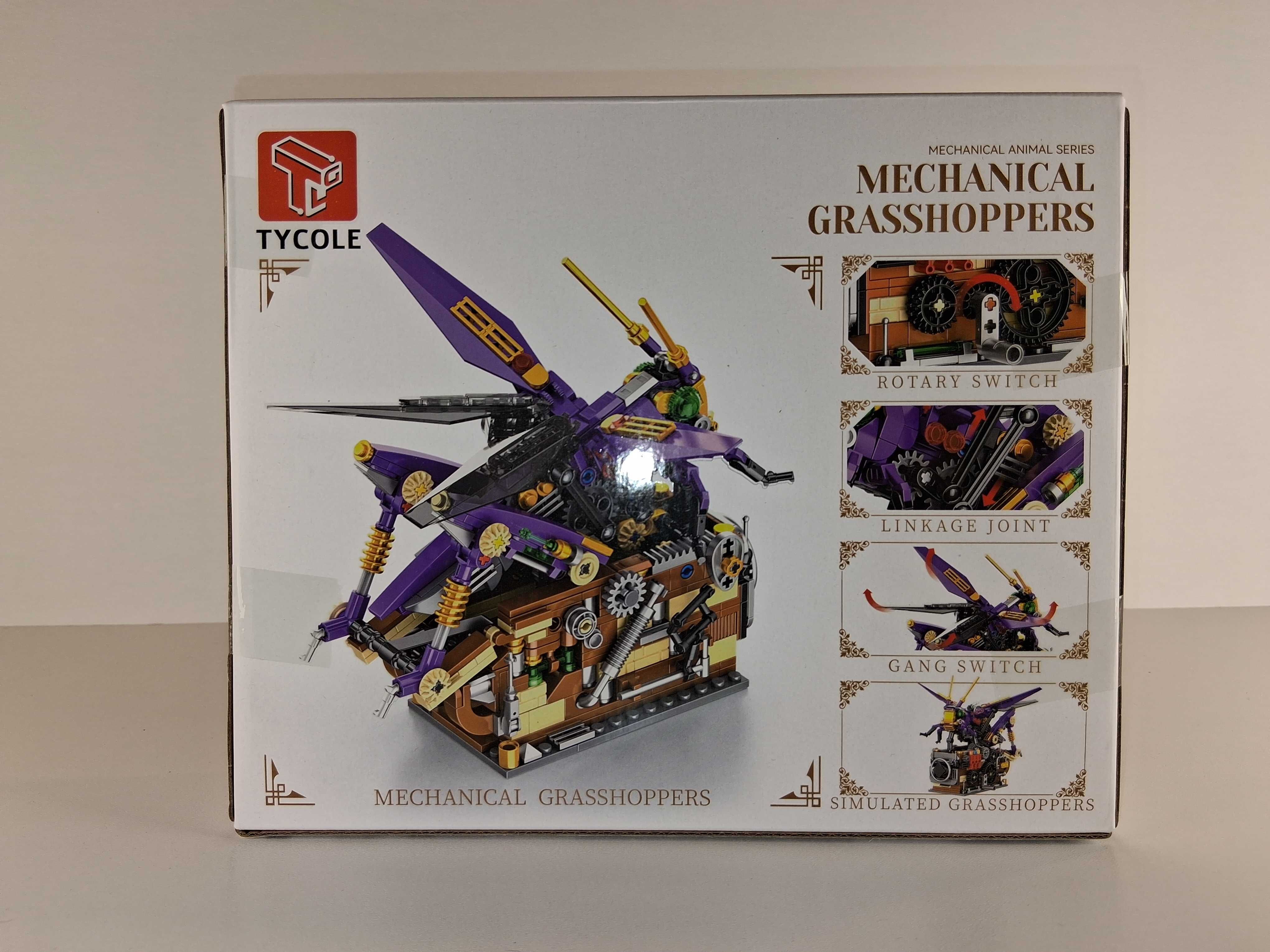 Z059 Mechaniczna Koniki Polne w stylu LEGO Steampunk 596 Części