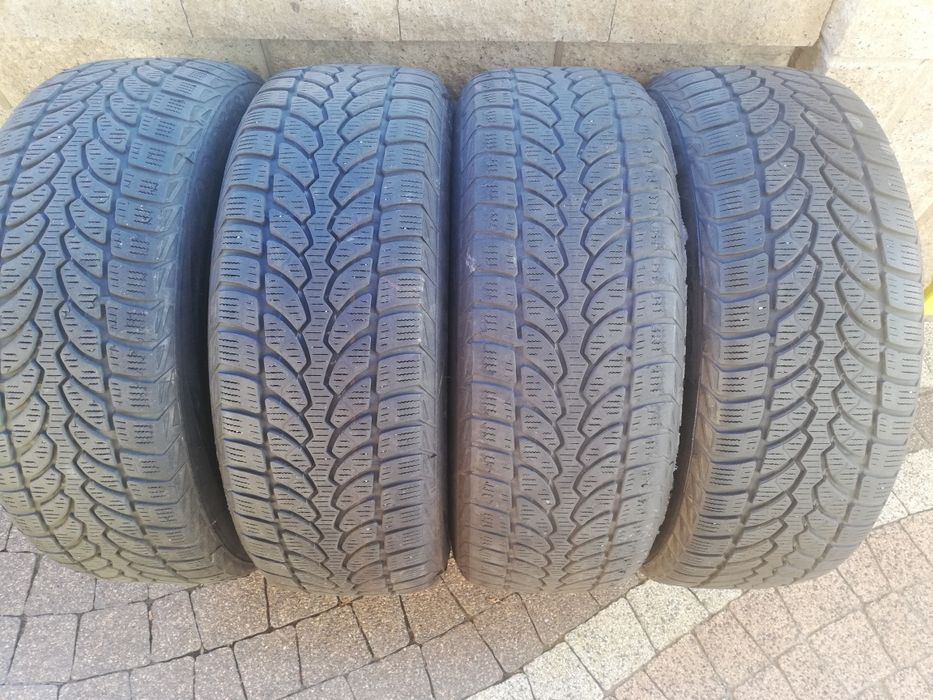 Koła, felgi stalowe, opony zimowe Bridgestone 
205/55/R16