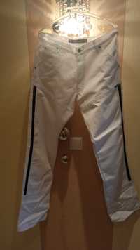 Białe spodnie WL36