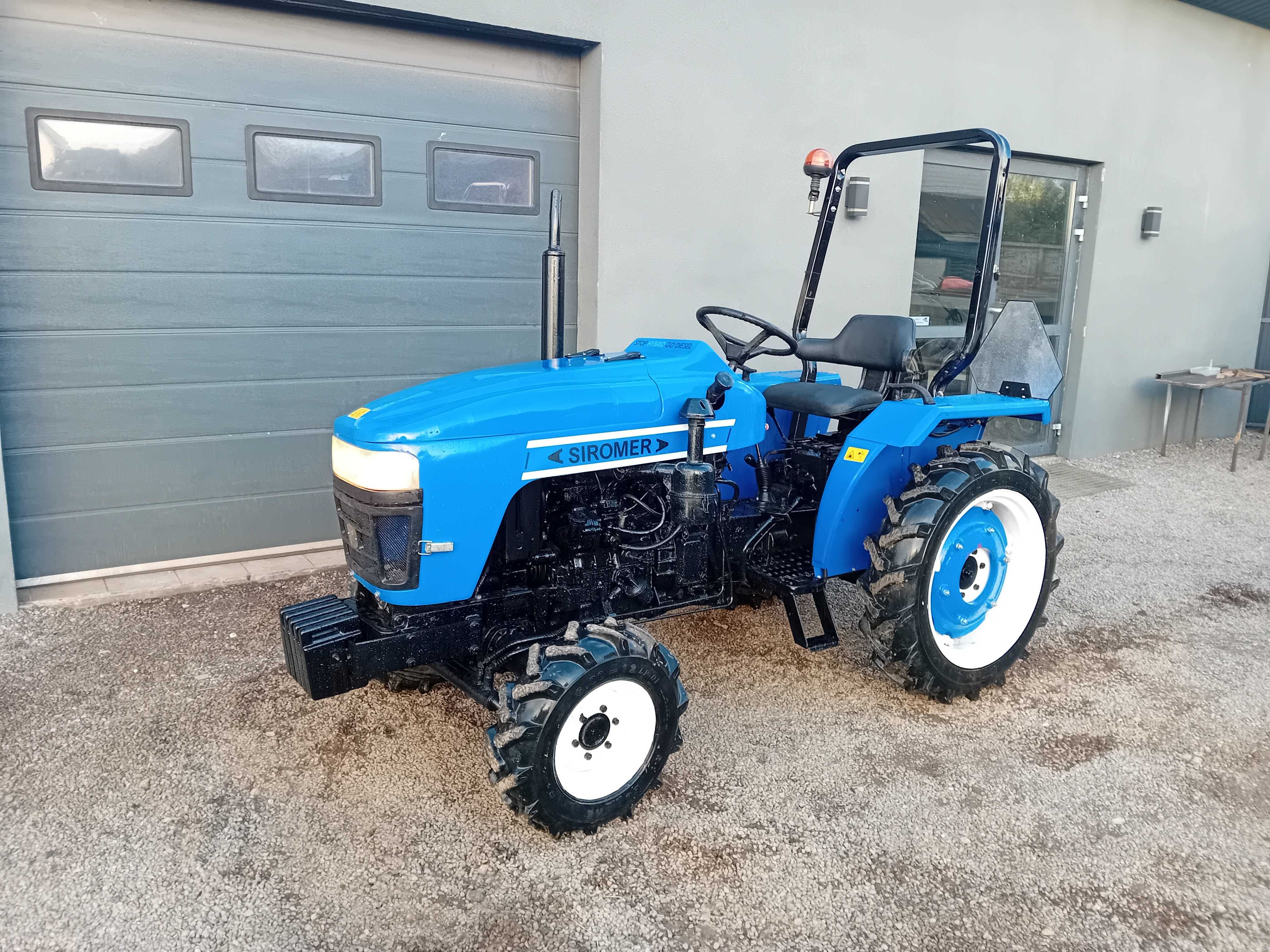 Traktor ciągnik siromer 204s 4x4 wspomaganie , hydraulika okazja