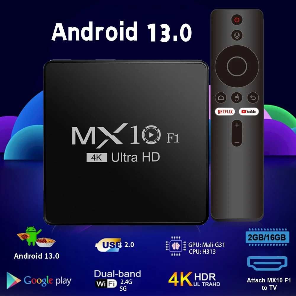 Inteligentny dekoder TV 4K Android 13 – streaming w Ultra HD!