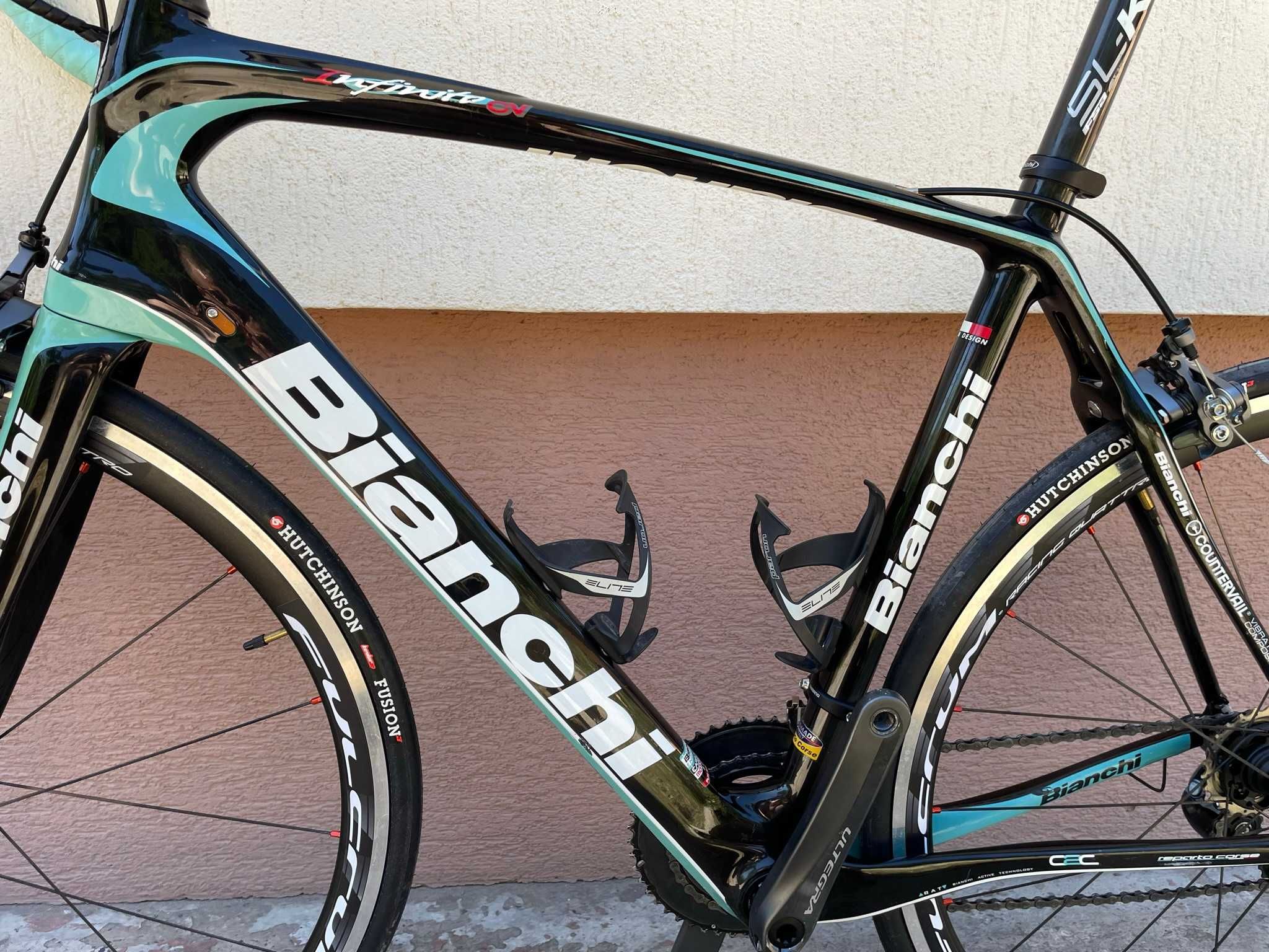 Rower szosowy full carbon Bianchi Infinito CV, Shimano Ultegra DI2