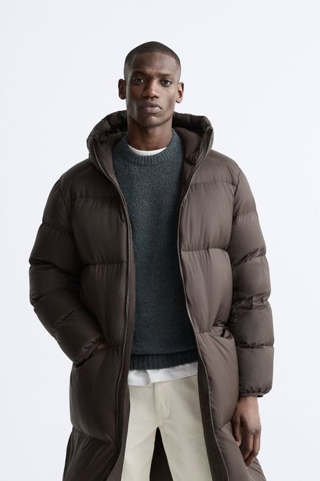 Пальто чоловіче пухове Zara