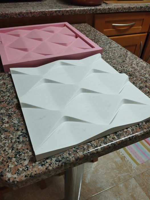 Molde 3d Silicone Pirâmide