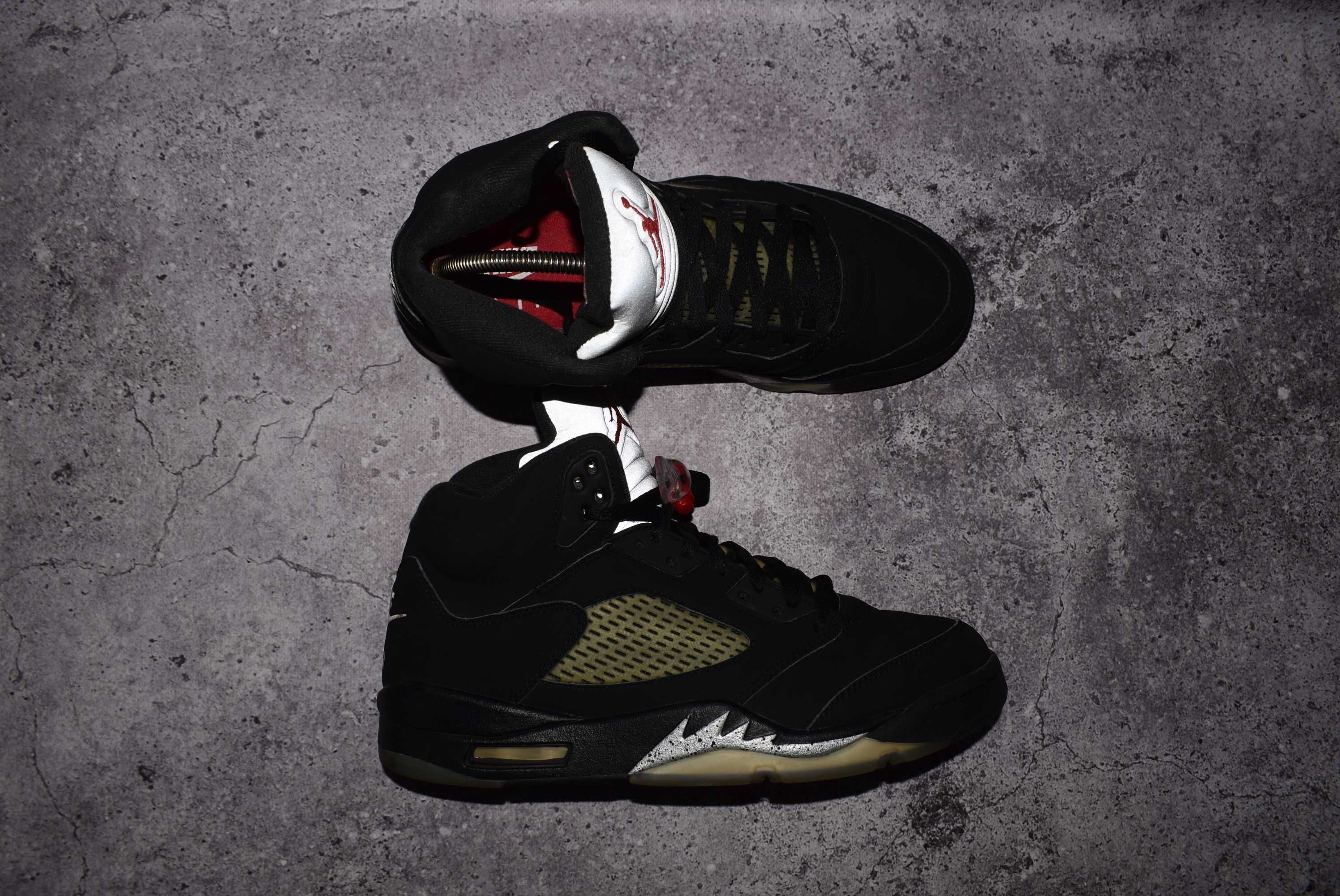 Air Jordan 5 Retro Black Metallic (Мужские Кроссовки Джордан 4 Nike 6