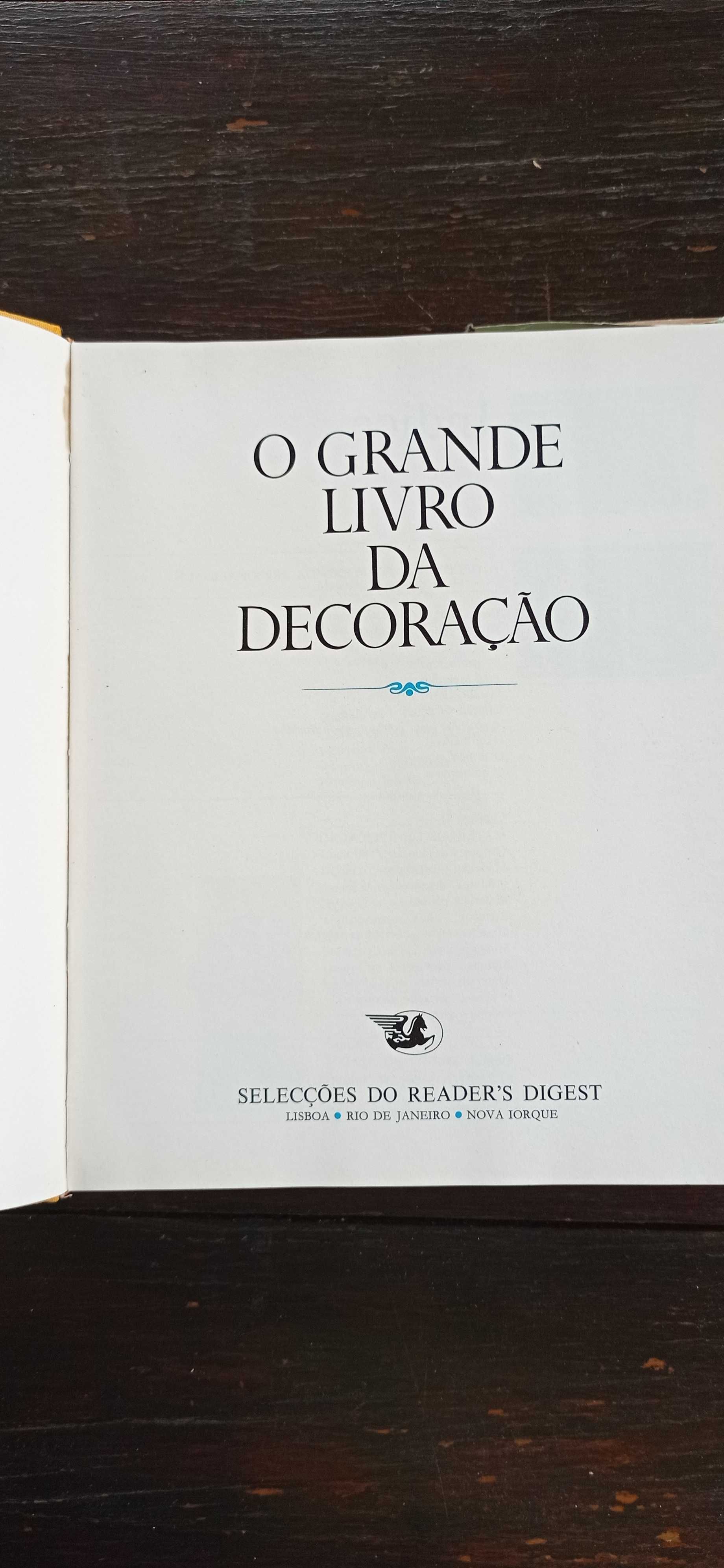Livro O Grande Livro da Decoração - Vintage 1974