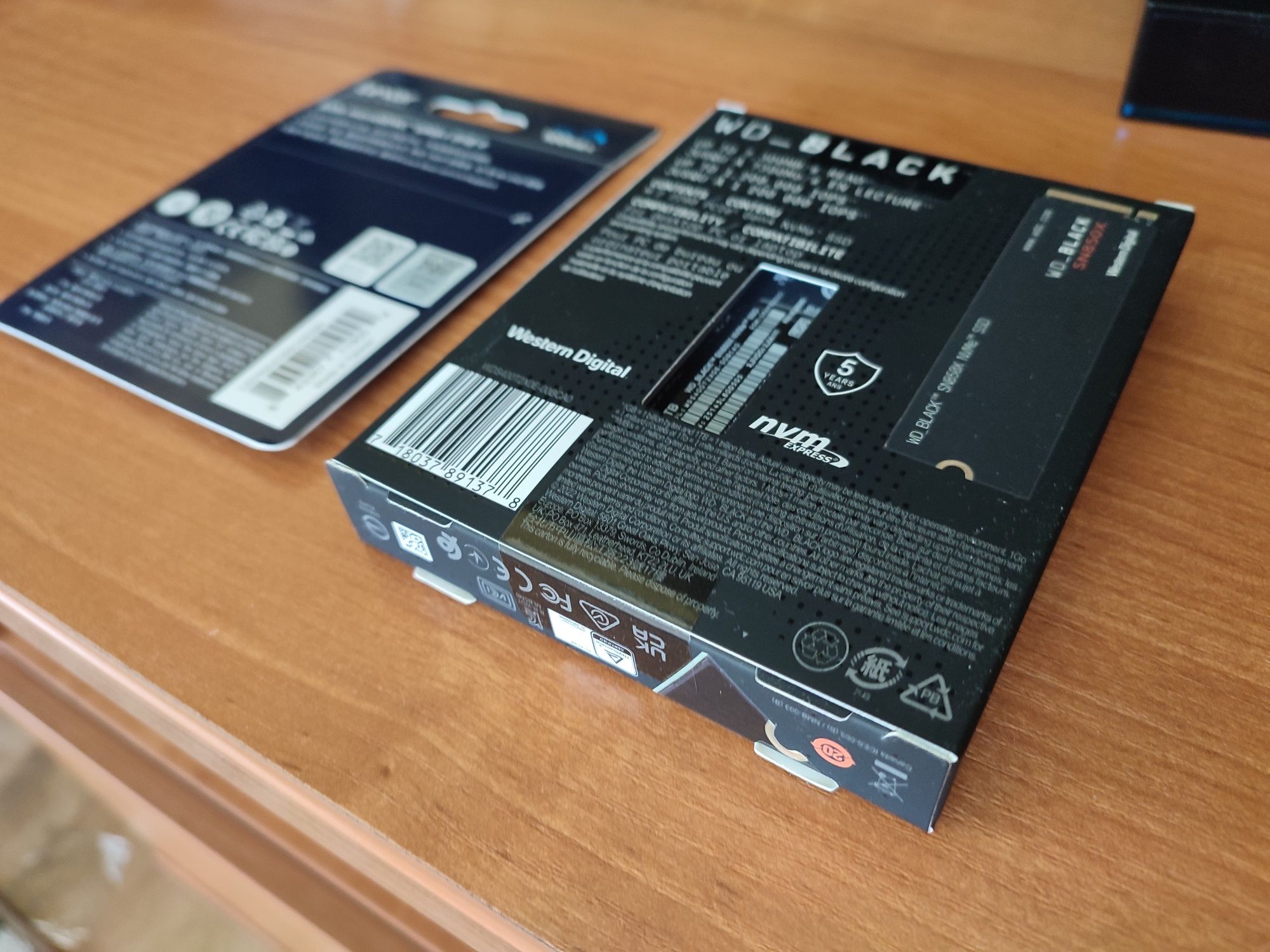 Karta pamięci 64GB+ WD Black SN850X GAME DRIVE 4TB M.2 NVMe PCIe Gen 4