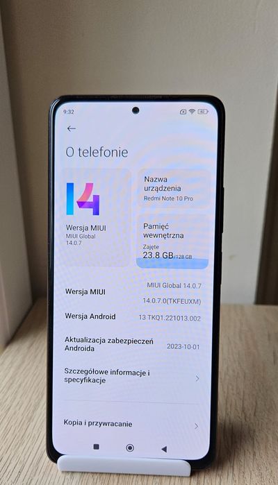 Xiaomi Redmi Note 10 Pro 6/128 GB 6,67" 108 Mpx 5020 mAh NFC