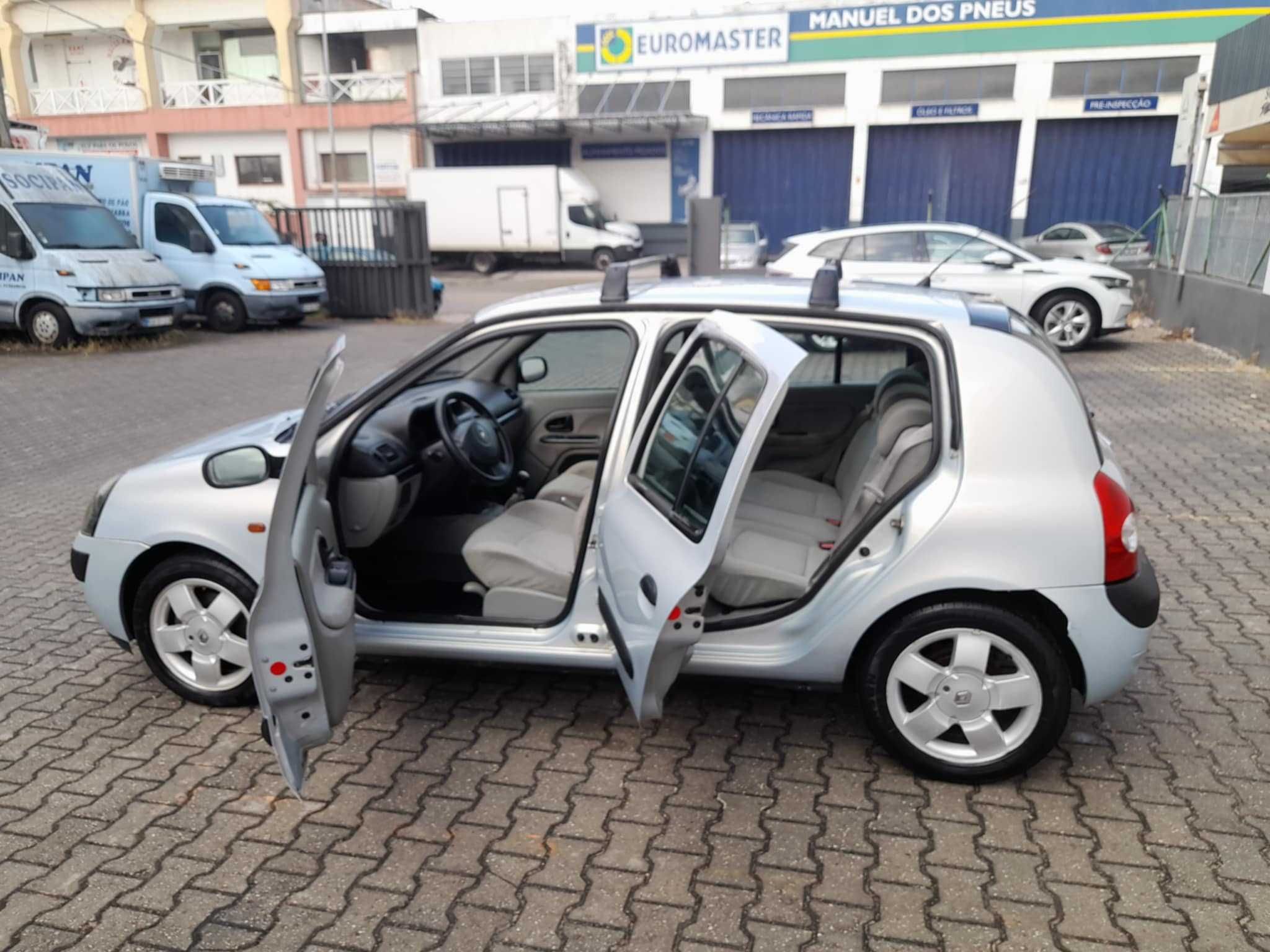 renault clio 1.2- 16 valvulas bateria nova e ar condicionado