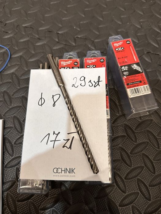 Wiertła Milwaukee/Hilti