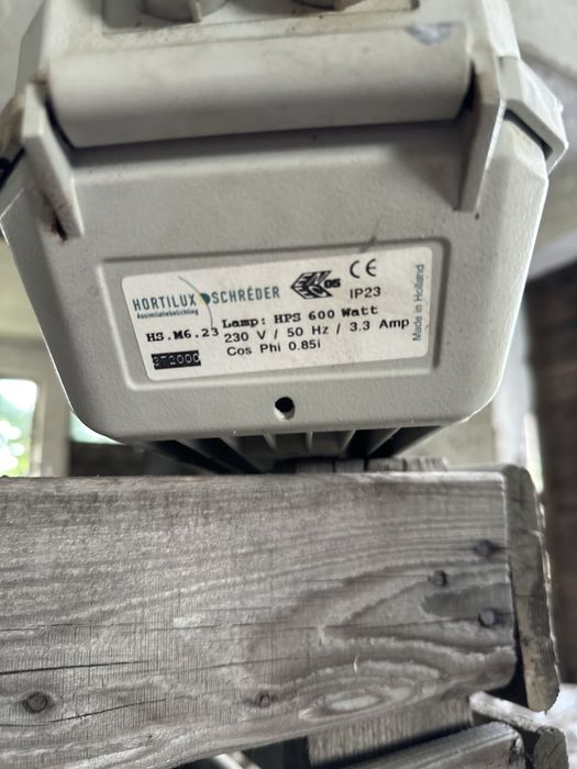 Lampy szklarniowe sodowe HORTILUX 230V HPS 600W